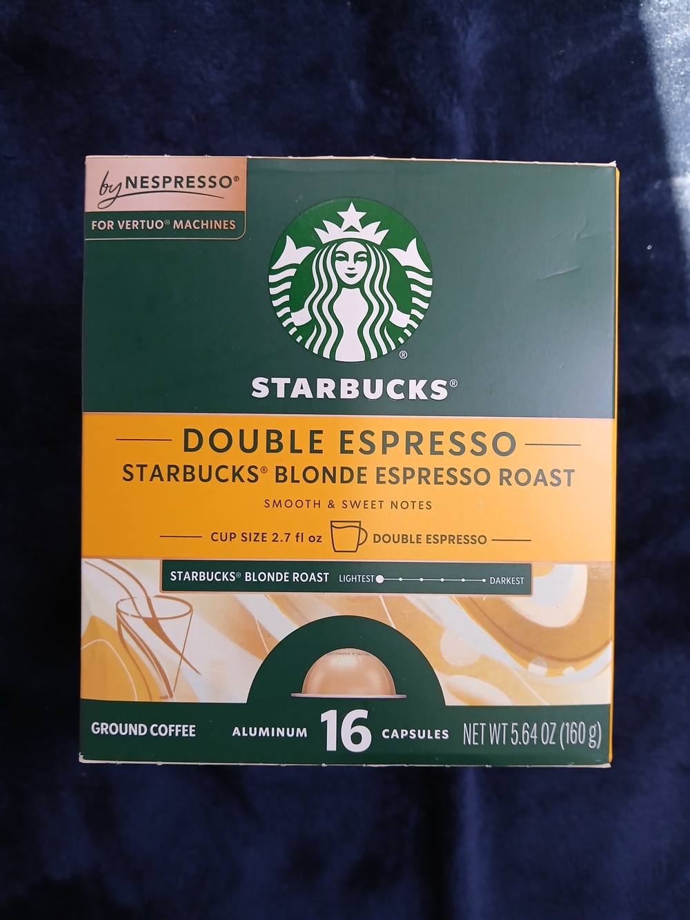 Starbucks Blonde Double Espresso Capsules - Green & Gold Pack